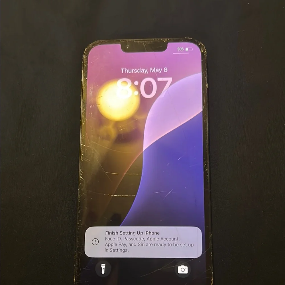 Smartphone with Black Finish